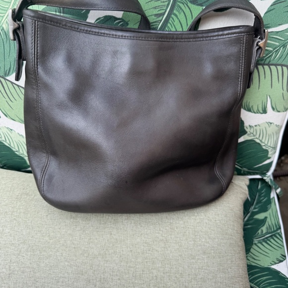 Coach 1999 Vintage 1990's Chelsea Hobo H9D-6003 Gray Crossbody/Shoulder Bag - Picture 3 of 13